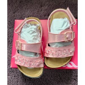 Nina Baby Girls Pink Taladega Sandals - Size 9M